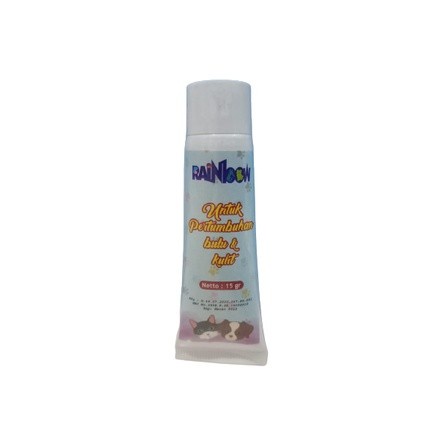 Vitamin Bulu &amp; Kulit Kucing Anjing Gel 15 gram - Rainbow