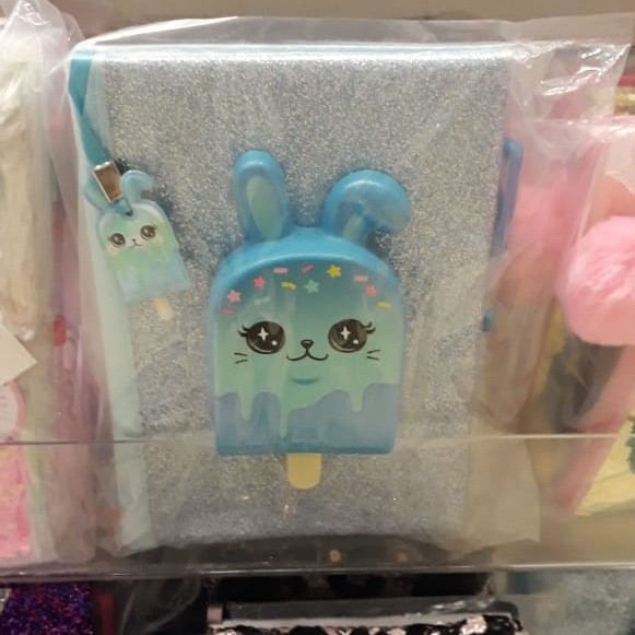 

nn Buku Diari Diary Justice original Squishy Ice cream journal book