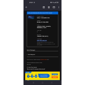 Tiket konser WEALLAREONE