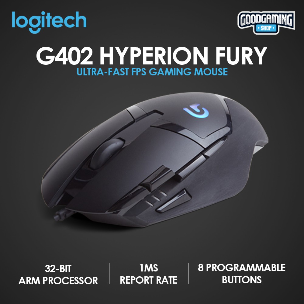 Logitech G402 HYPERION FURY | Shopee Indonesia