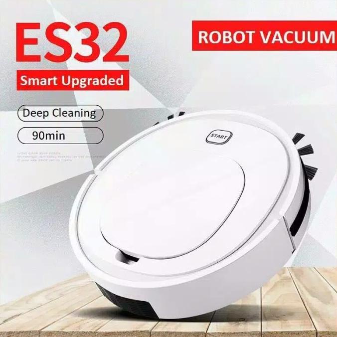 ES32 SMART VACUUM CLEANING SWEEPING ROBOT ALAT SAPU NGEPEL OTOMATIS Termurah