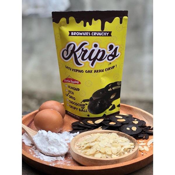 

#Krips Brownies Snack Jajanan Kekinian yang Gokil Abizz.