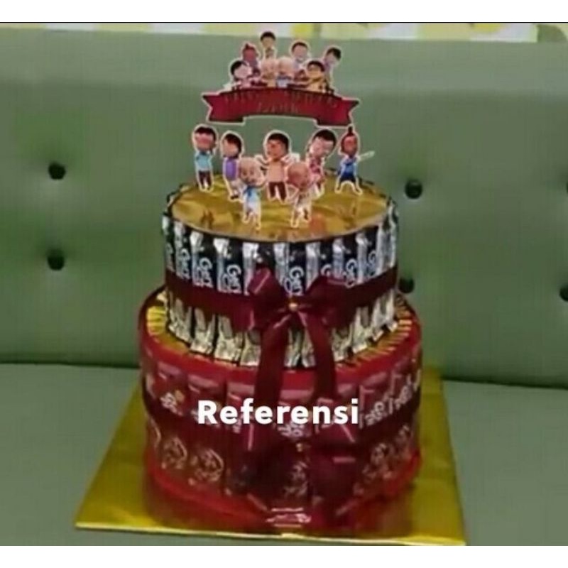 

tower snack 2 tingkat / hamper ultah / kue ultah
