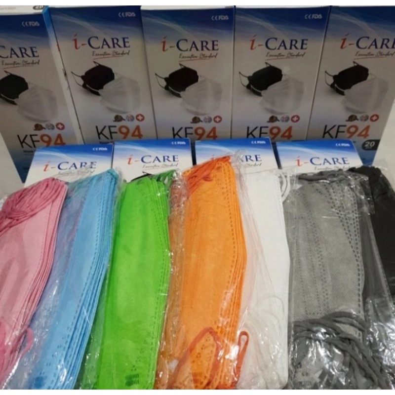 MASKER 3D PROTECTION FILTER MASK KF94 20 PCS/ MASKER KF94/ KN94