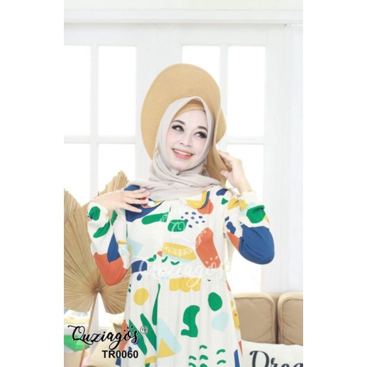 MIDI DRESS RAYON PREMIUM BY QUZIAGOS ORIGINAL