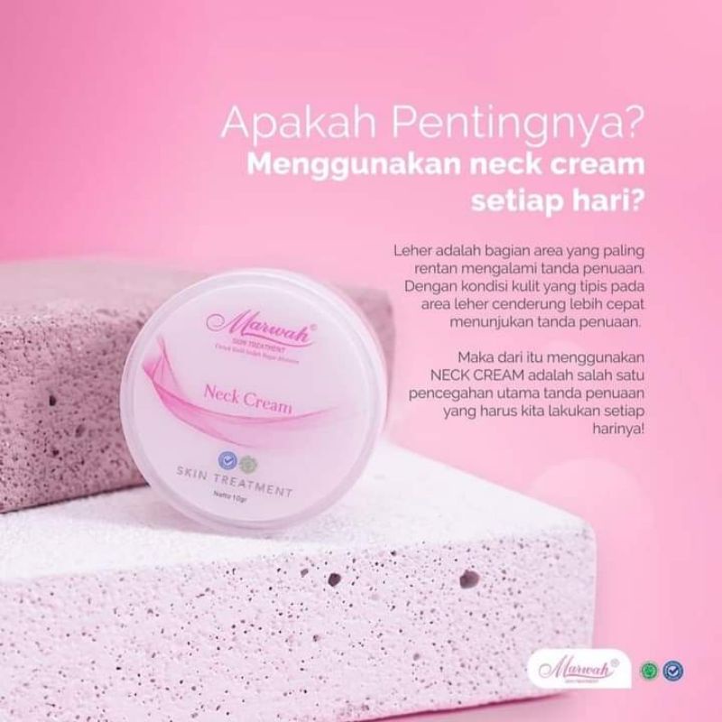 Neck Cream Marwah ( Cream Leher )