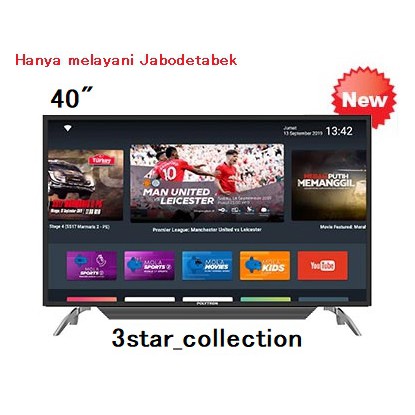 LED Smart TV Polytron 40 Inch PLD40AD8959 Android TV / Smart TV Polytron 40Inch/ Garansi Resmi