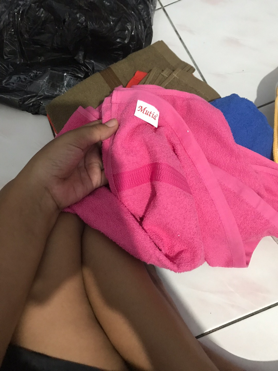 Rc [isi 1 Pcs] Handuk Mandi Tanggung Ukuran 50x100harga Terjangkau