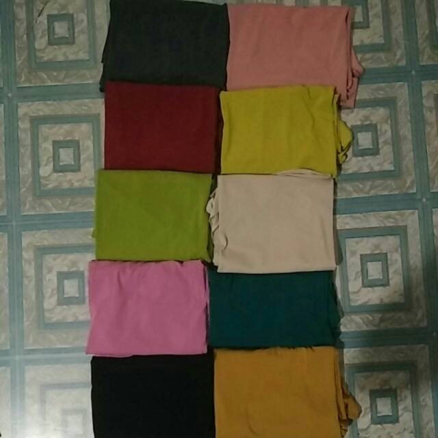 JILBAB Kerudung bergo syari khimar  NICOB JERSEY SIZE L