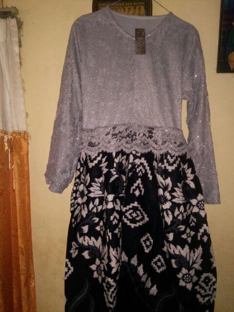 Maura Couple - Sania Ruffle Batik Couple Ori Ndoro Jowi Dnt Garansi Termurah Shopee - Batik Couple