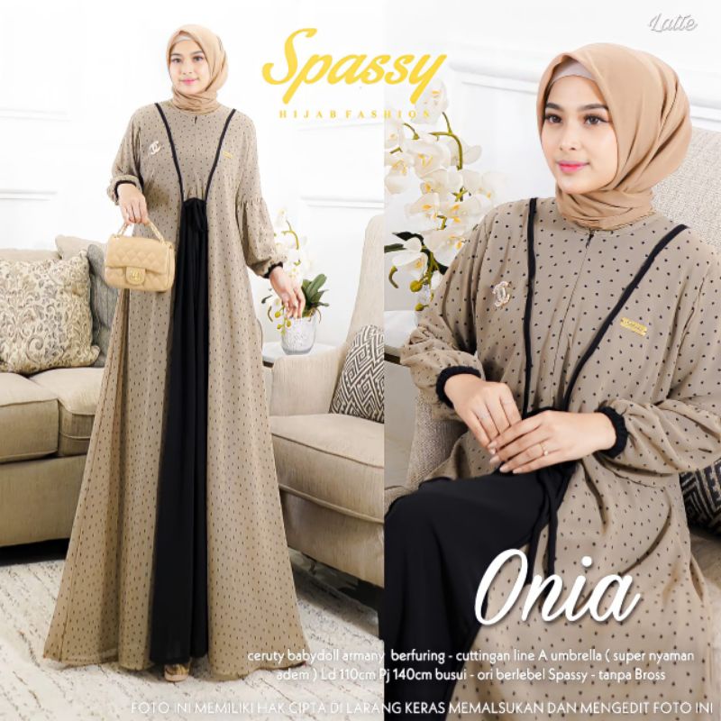 Onia Dress by Spassy | Maxy Dress Ceruty Babydoll