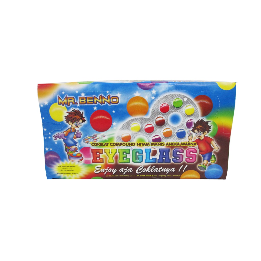 

EYEGLASS COKELAT COMOUND HITAM MANIS ANEKA RASA 1 BOX ISI 40 PCS @5.4 G
