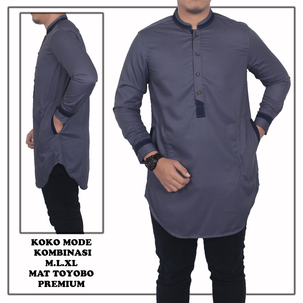 Baju kurta pakistan Simple Lengan panjang