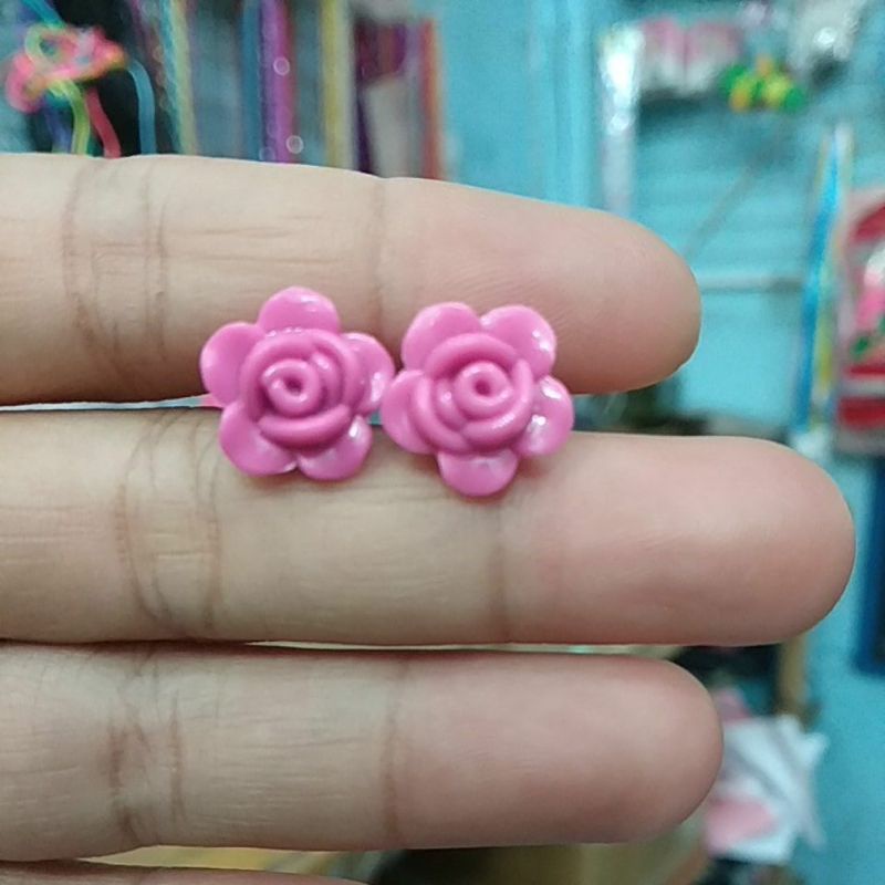 Anting fashion anting  wanita kekinian anting  bunga mawar erbaru  tokopelanginicer