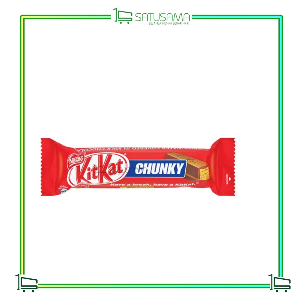 

KIT KAT CHUNKY ALUFOIL 38G / satusama