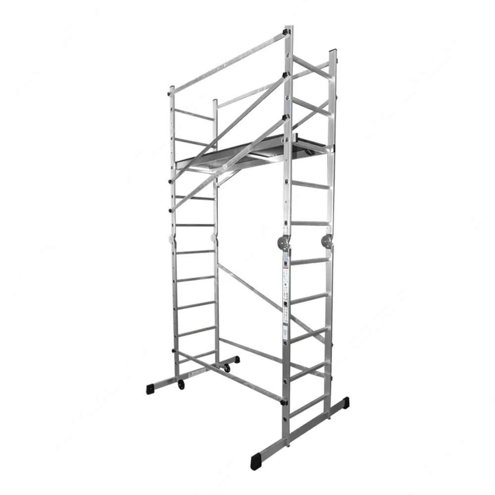 Krisbow Fixsteps Scaffolding, Steger/Perancah/Stager Aluminium 3 meter