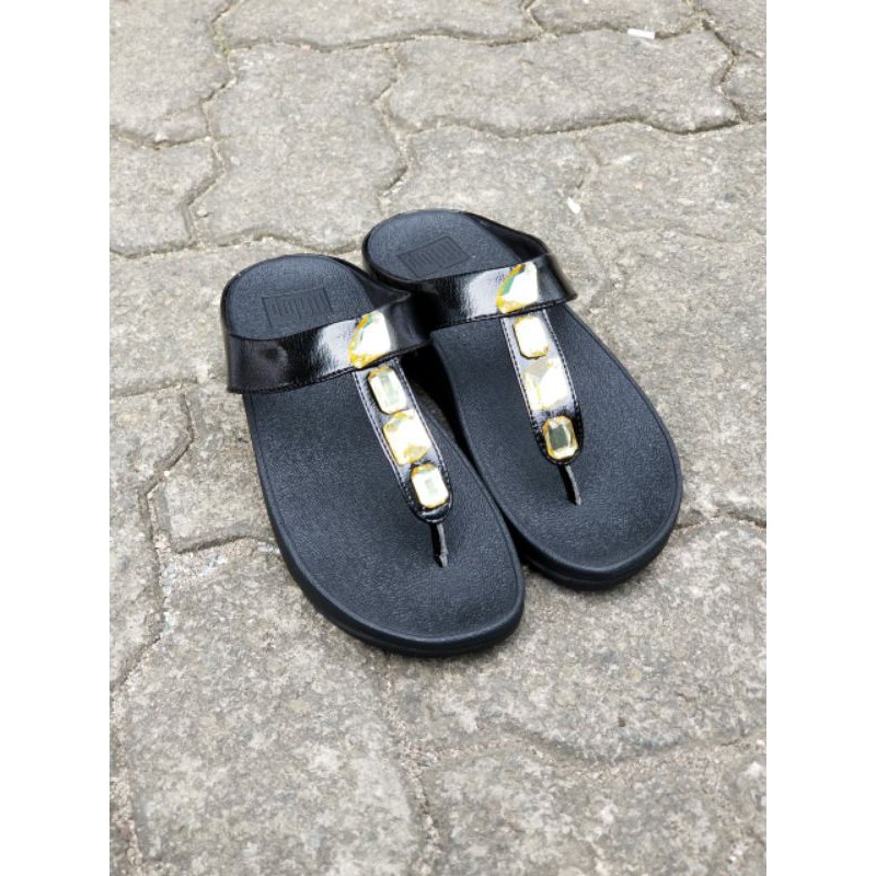 Fitflop roka leather / sandal fitflop roka / Sandal Wanita Fitflop