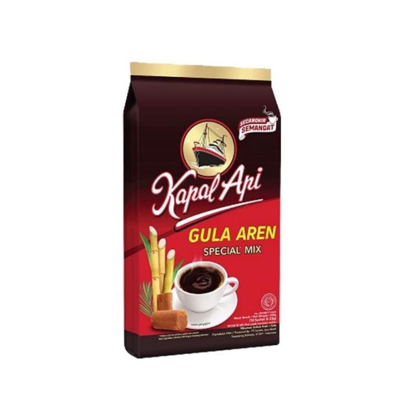 

Kapal Api Kopi Gula Aren 10 x 23 g