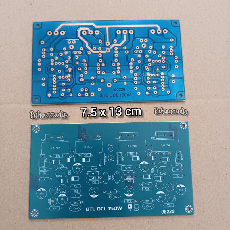 PCB BTL OCL 150W