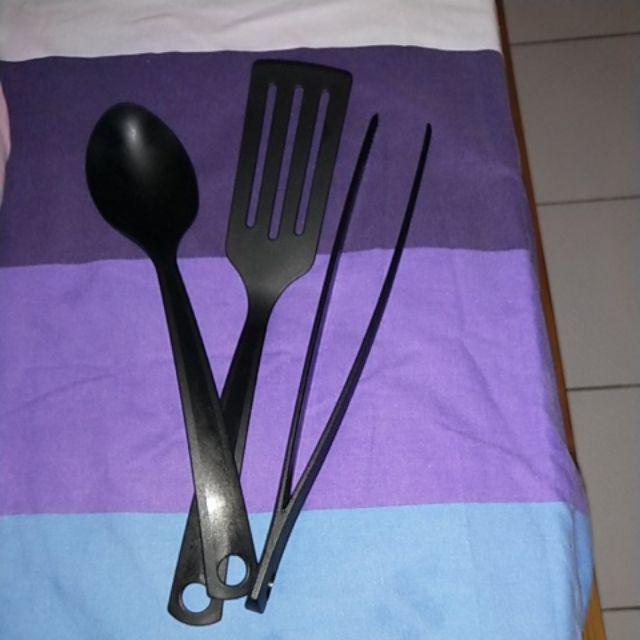 Gnarp - Set 3 Unit Peralatan Dapur (sendok-sudip-capitan)