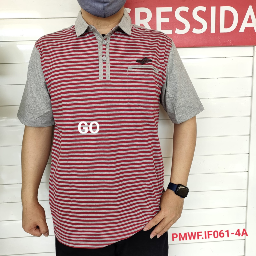 gos PMWF CRESSIDA KAOS POLO SHIRT COWOK BERKERAH 100% Original!