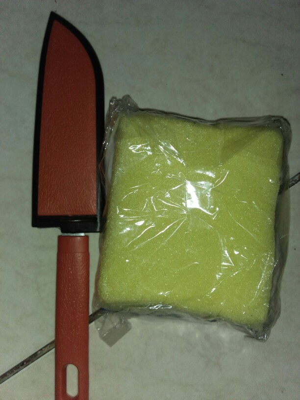 Pisau Dapur + Sarung / Pisau Kupas Sayur Buah Super Tajam Dapur Stainless