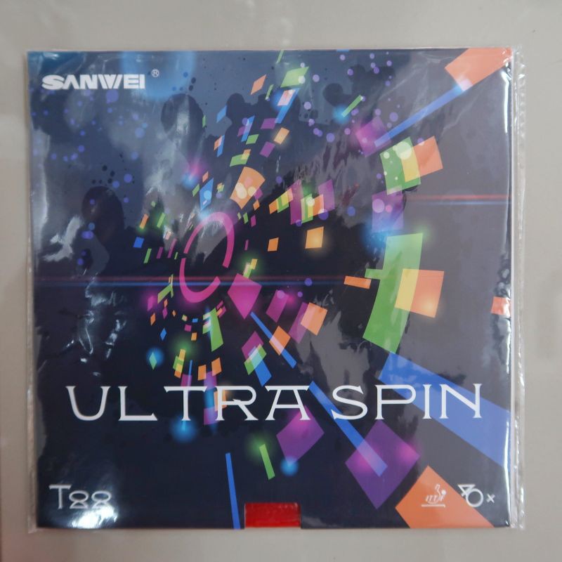 Karet Sanwei T88 Ultra Spin - karet bat bet tenis meja Sanwei Ultra spin