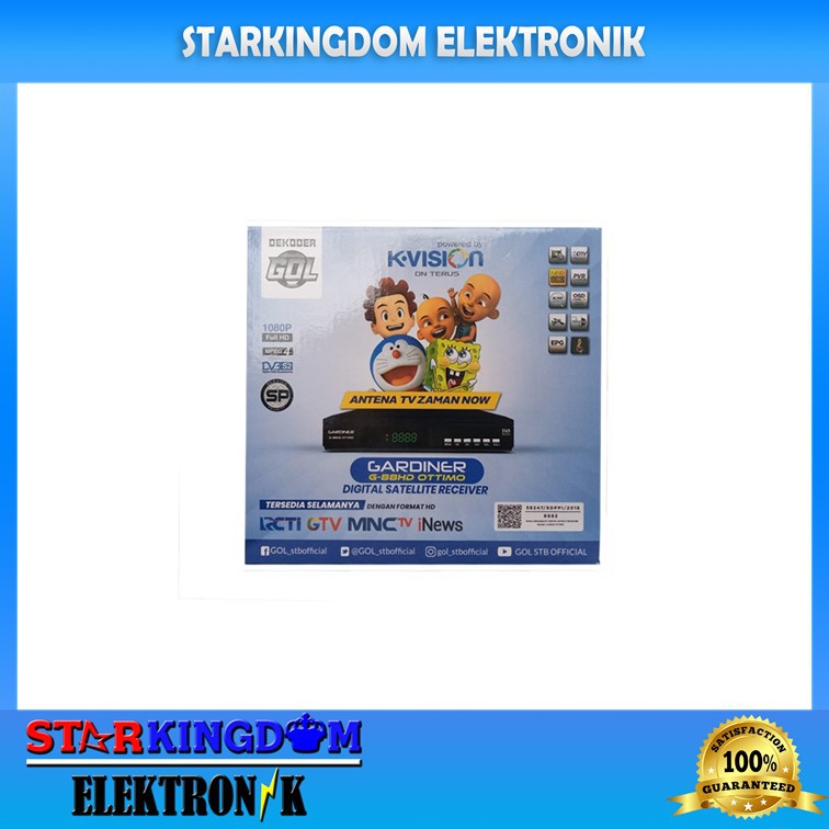 Gardiner G-88 Ottimo  Free Voucher MNC Grup Receiver Parabola