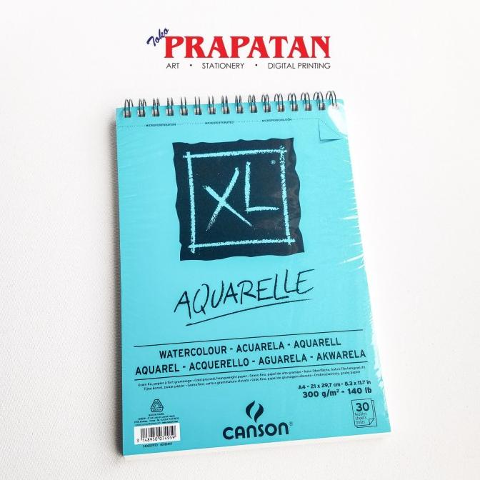 

TERBARUU!! CANSON XL Aquarelle A4 (Watercolour Pad) TERLARIS