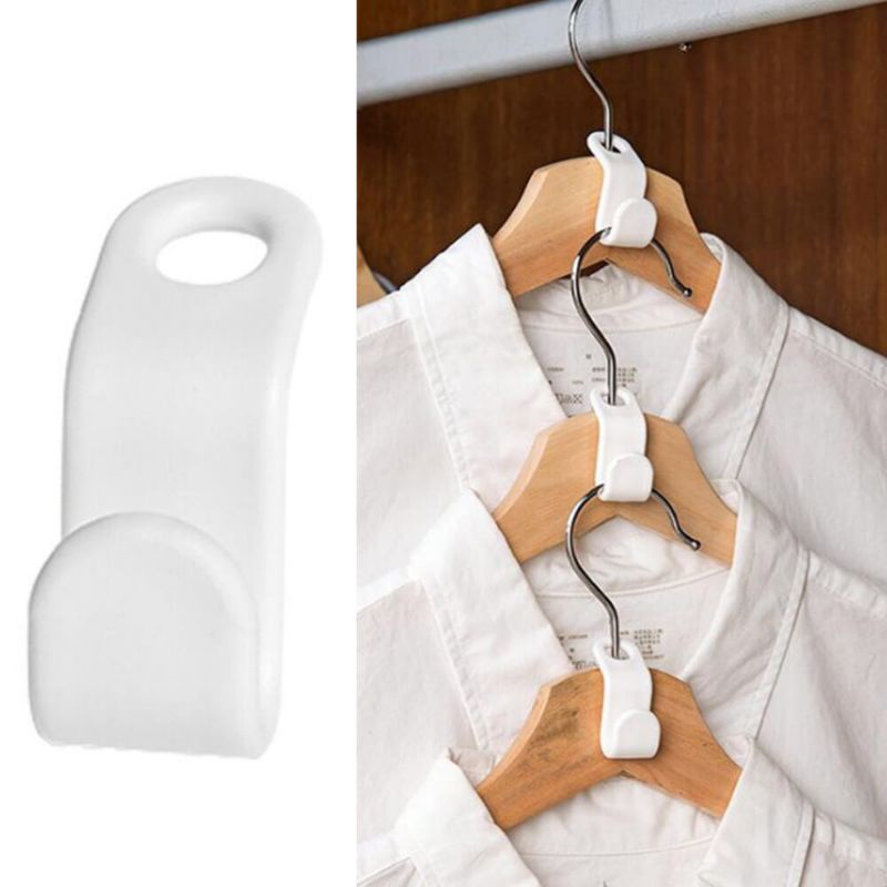 Pengait Baju Sambungan / Extender Hanger Clothes Hanger Hook Folding Storage Clothes Rack