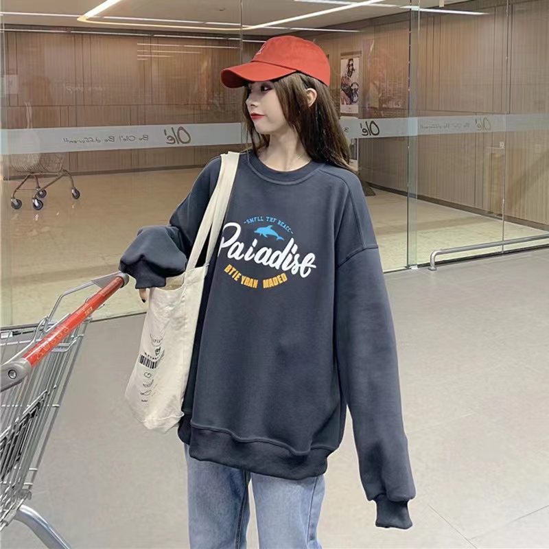 Sweater Wanita Hoodie Wanita Lengan Panjang - Jaket Hoddie Korea Wanita Paradise Import-3