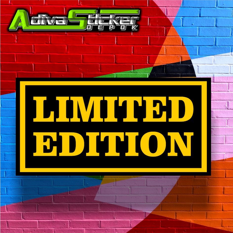 STIKER CUTTING LIMITED KOTAK DASAR (A10)