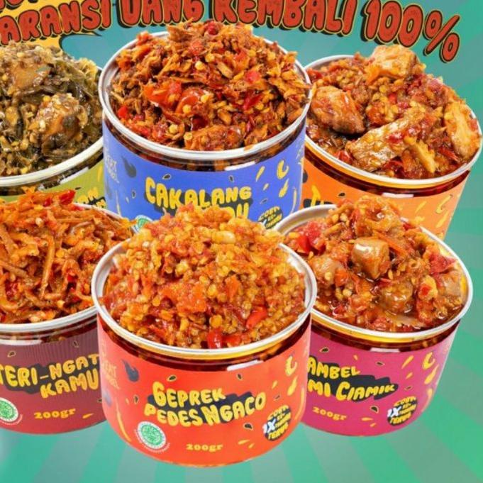 

Hot Sale - Eat Sambel Sambel Cumi Sambel Teri Tuna Eatsambel 200gr