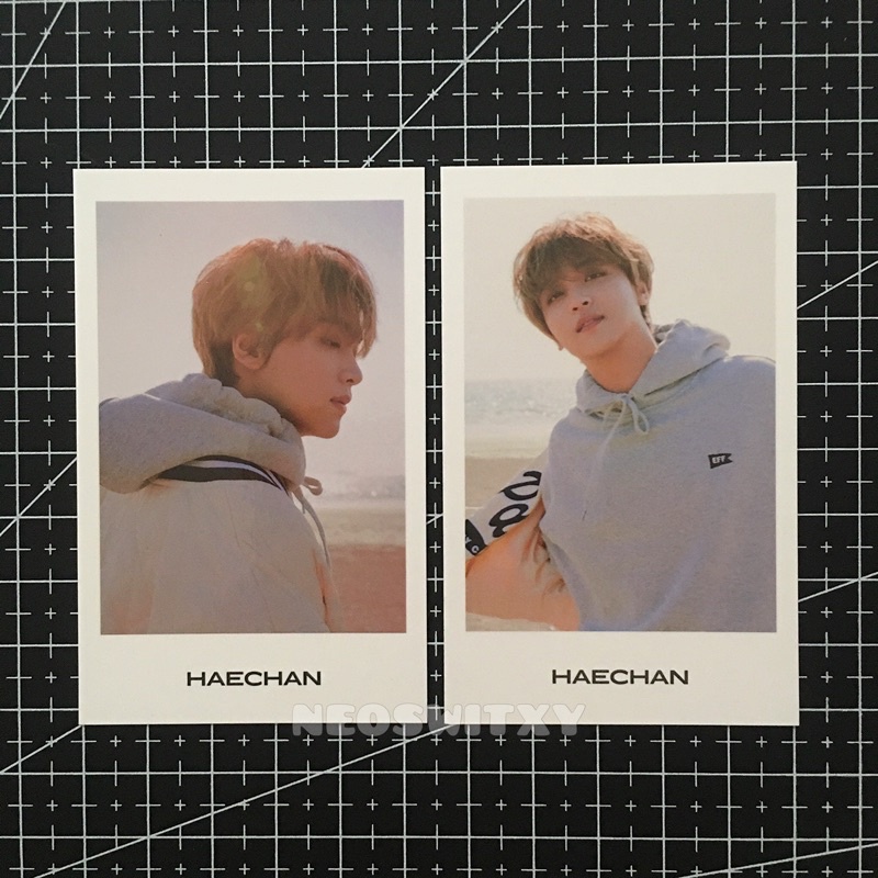 [BOOKED] Pola haechan set fh from home polaroid wts nct official merch pc hc