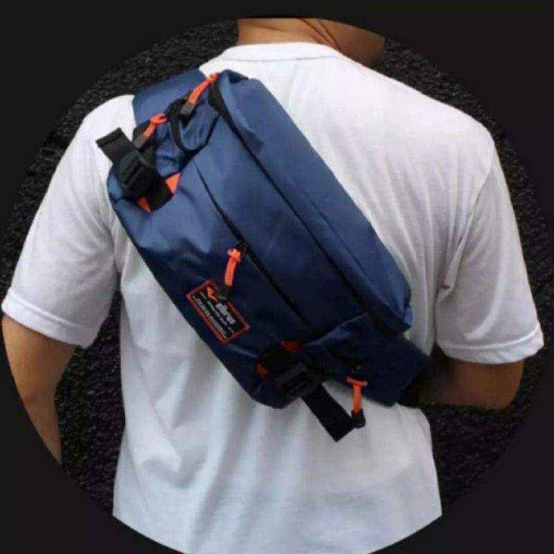 tas slempang elbrus original/tas pinggang pria besar/waisbag pria kekinian