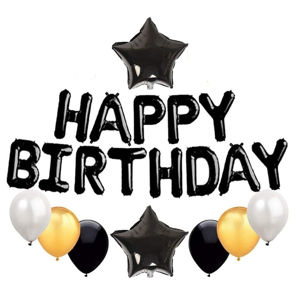 PAKET DEKOR HAPPY BIRTHDAY/PAKET DEKORASI ULANG TAHUN/PAKET BALON DEKORASI ULANG TAHUN