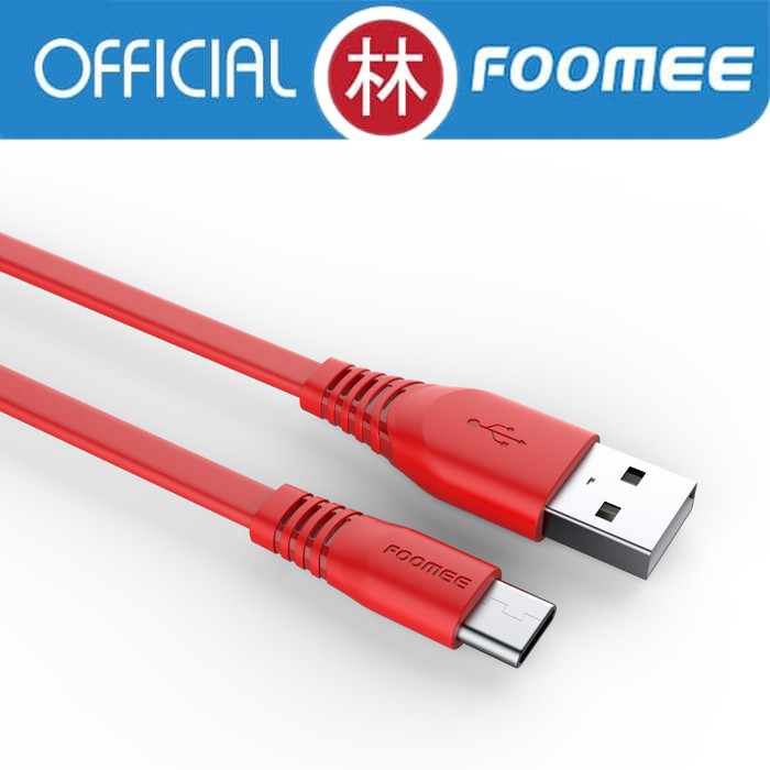 Foomee NY10 Data Cable Type-C Fast Charge 2.4A