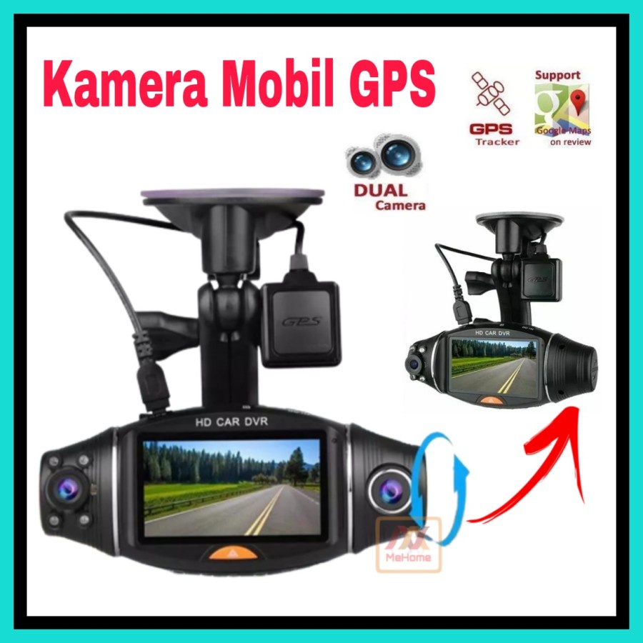 NA-DVR Kamera Mobil Dual Camera HD GPS G Sensor Night Vision R310