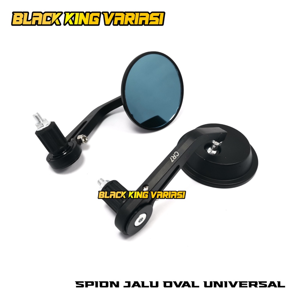 Spion Jalu Bulat Model Rizoma Bar End Mirror Nmax Aerox Lexi Pcx Vespa V150 Universal