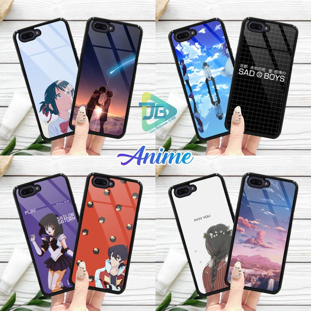 HARDCASE 2D GLOSSY ANIME OPPO VIVO XIAOMI SAMSUNG REALME IPHONE ALL TYPE JB4665