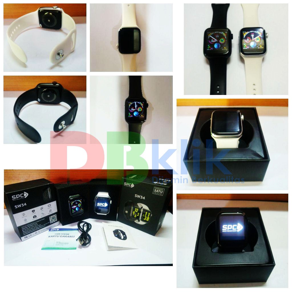 Smart Watch SPC SW34 Jam Tangan Pintar Smartwatch Garansi Resmi