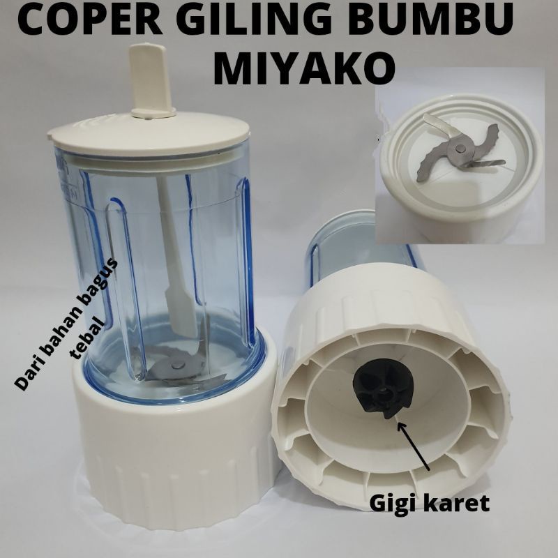 Choper , Chopper , Coper,  blender,  bumbu set model miyako , national