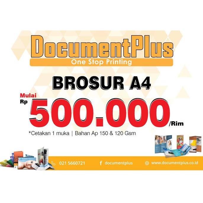 

Brosur a4 cetak 2muka tanpa minimum order LIMITED
