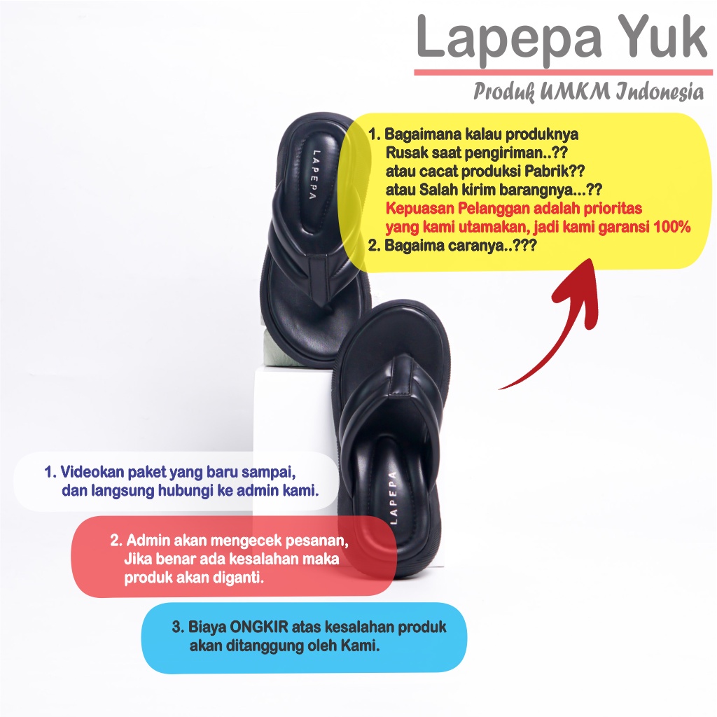 LAPEPA YUK - Sandal Platform Anak Perempuan Usia 2 sampai 10 Tahun ZELDA KIDS ALL COLOR Sendal Anak cewek Wedges Wanita Empuk Model Jepit Japit Warna Hitam Lucu Cantik cewe Slop Usia Umur 3 4 5 6 7 8 9 thn Tahun Premium Ori Original Mall Official Store