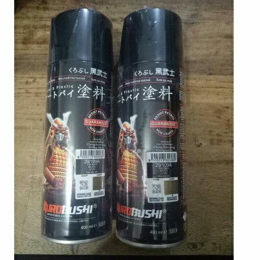 samurai paint 109A Flat black