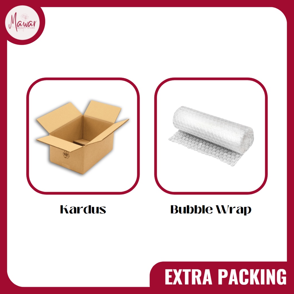 

EXTRA PACKING | WAJIB CHECKOUT UNTUK PEMBELIAN >5 PCS