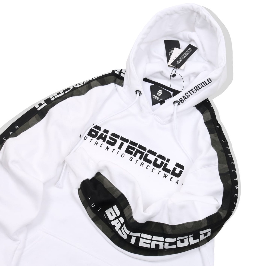 JAKET SWEATER HOODIE BASTERCOLD SPORT TAPED CAMO ORIGINAL PRIA WANITA TERBARU