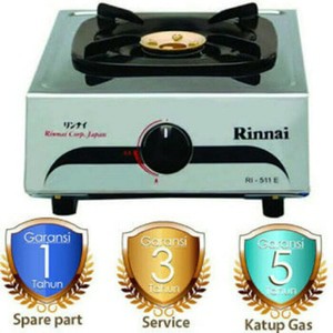 Kompor Gas 1 Tungku Rinnai RI-511E / RI511E Best Seller