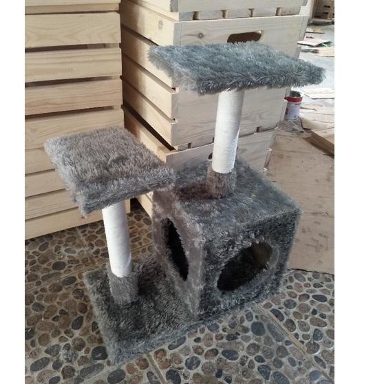 Promo Ekonomis cat tree cat condo rumah kucing garukan kucing panjatan pet scratching home cat