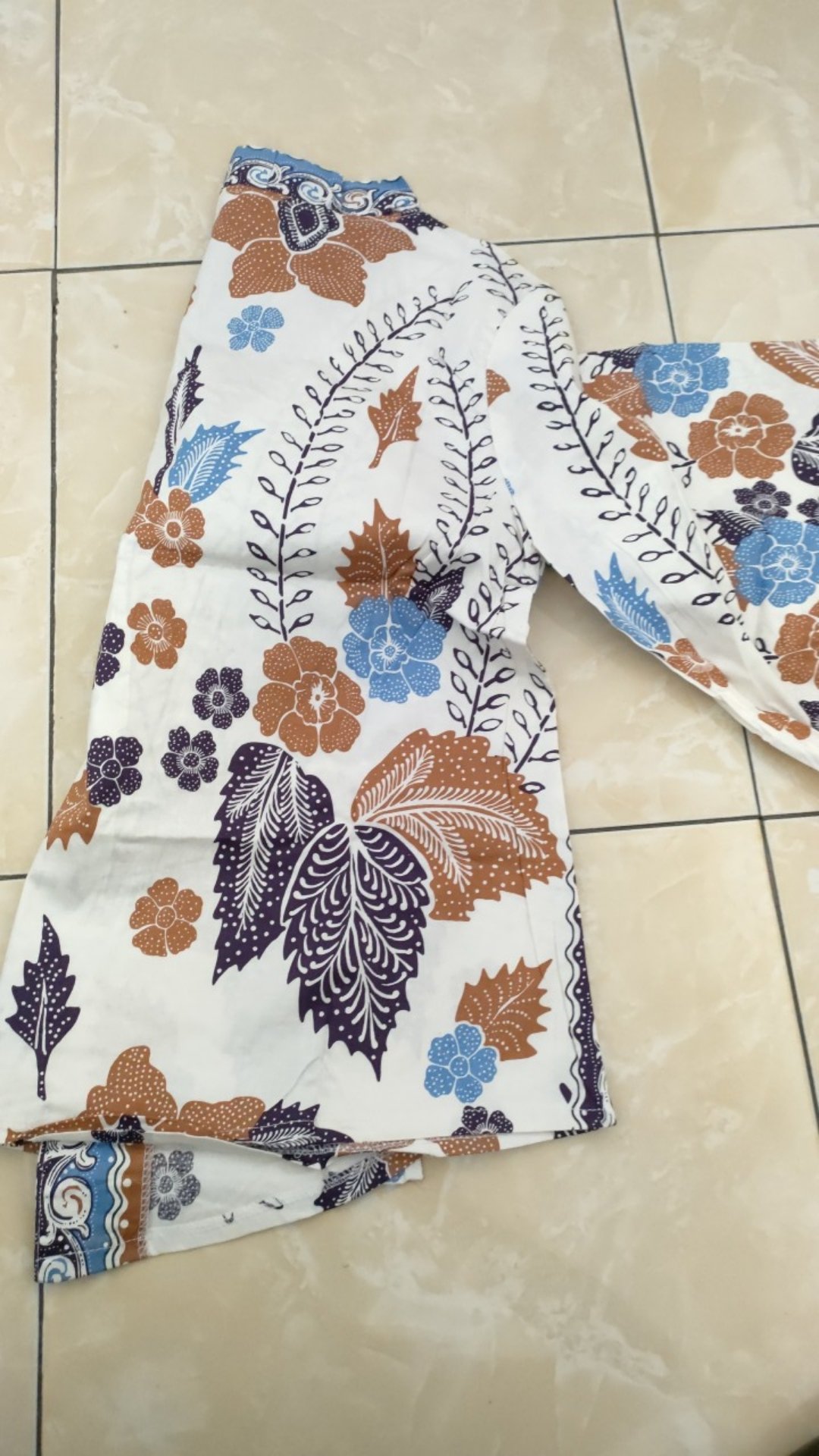 Aria - Long Kyoto Top / Atasan Batik Wanita Lengan Panjang